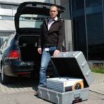 Přenosný kalibrátor vlhkoměrů